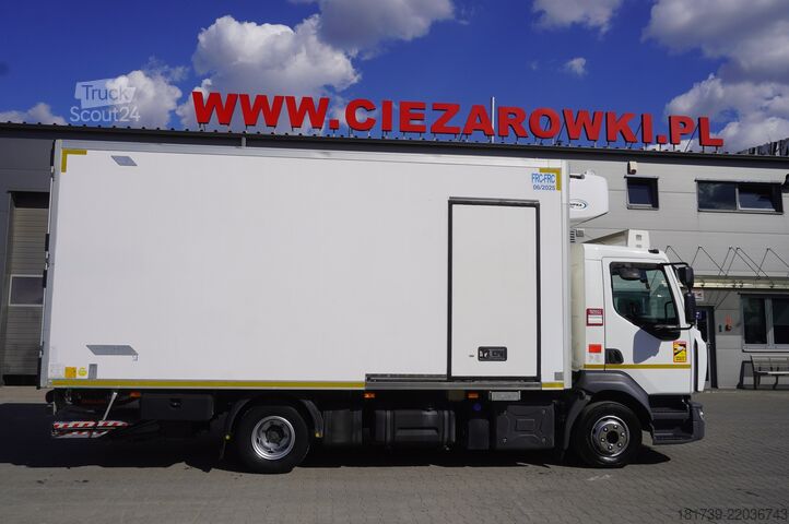 Sunkvežimis-šaldytuvas Renault D12 / Lamberet refrigerated truck / lift