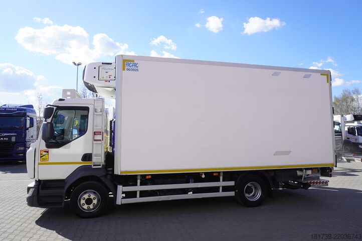 Sunkvežimis-šaldytuvas Renault D12 / Lamberet refrigerated truck / lift