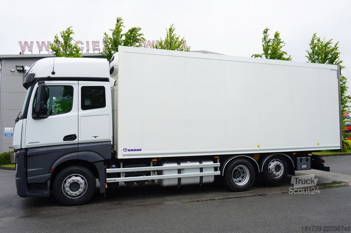 Šaldytuvas (šaldymo sunkvežimis) Mercedes-Benz Actros 2540 6×2 / 10 tho. km!!! / 18EPAL