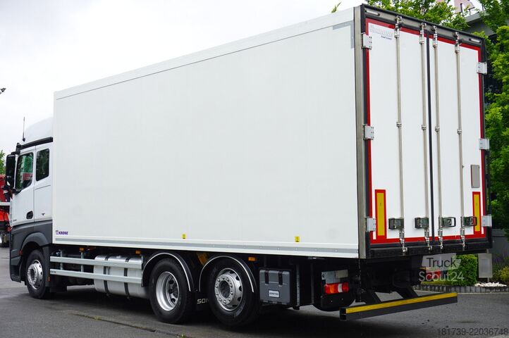 Šaldytuvas (šaldymo sunkvežimis) Mercedes-Benz Actros 2540 6×2 / 10 tho. km!!! / 18EPAL