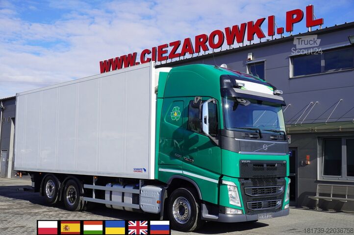 Sunkvežimis-šaldytuvas Volvo FH 500 6x2 E6/Schmitz 19 EPAL/steer.axle