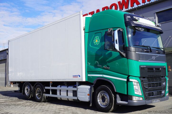 Sunkvežimis-šaldytuvas Volvo FH 500 6x2 E6/Schmitz 19 EPAL/steer.axle