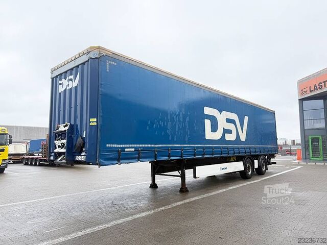 Krone, 2nápravový městský plachtový návěs / City-Plane Krone 2 axle City curtain / City-Plane