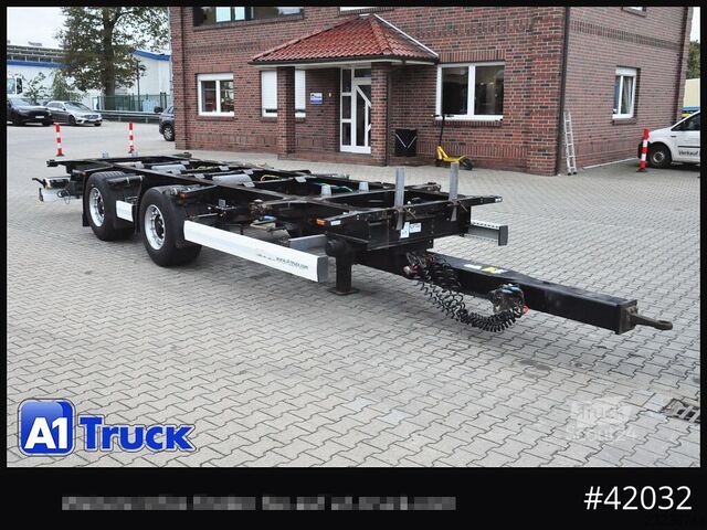 Speciale doeleinden vrachtwagen KRONE BDF Tandem Anhänger, 1 Vorbesitzer, BPW