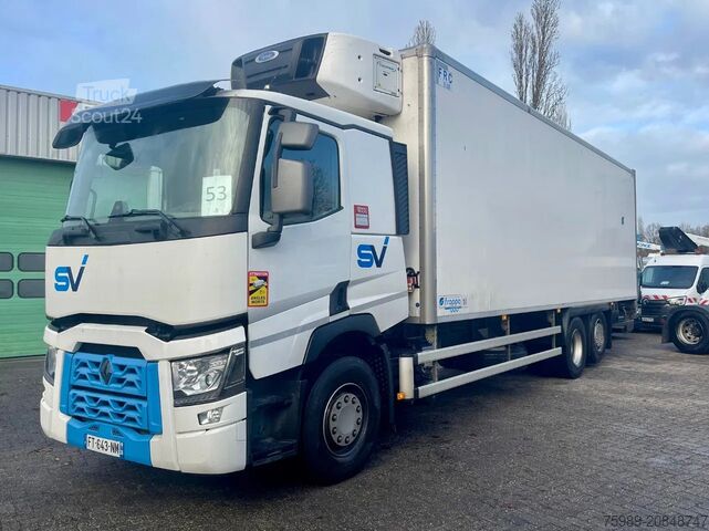Gekoeld/bevroren transport Renault T380 VF611M165MD003883, 388567 km, CARRIER, NAV...
