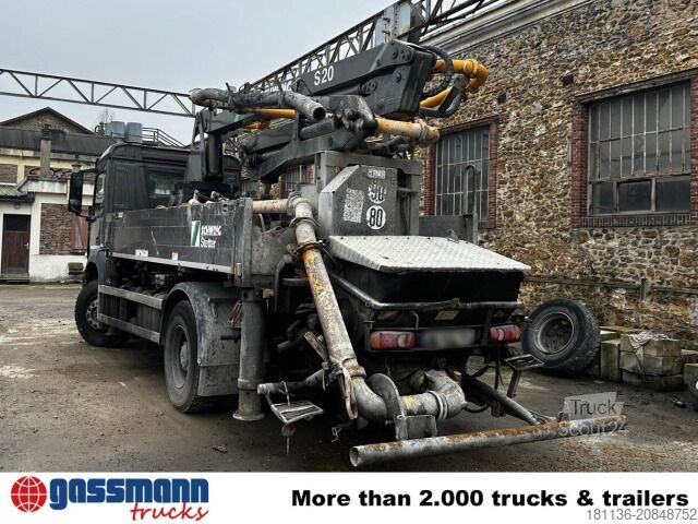 Betonipumppuauto Mercedes-Benz Arocs 1830 K 4x2, Betonpumpe Schwing S 20, Funk