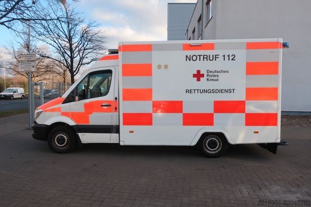 Samochód strażacki MERCEDES-BENZ Sprinter II 316 CDI/RTW/Klima/Kamera/FN: 37-01