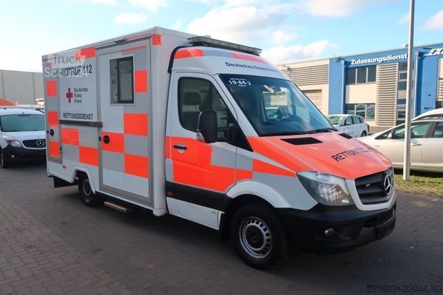 Samochód strażacki MERCEDES-BENZ Sprinter II 316 CDI/RTW/Klima/Kamera/FN: 37-01