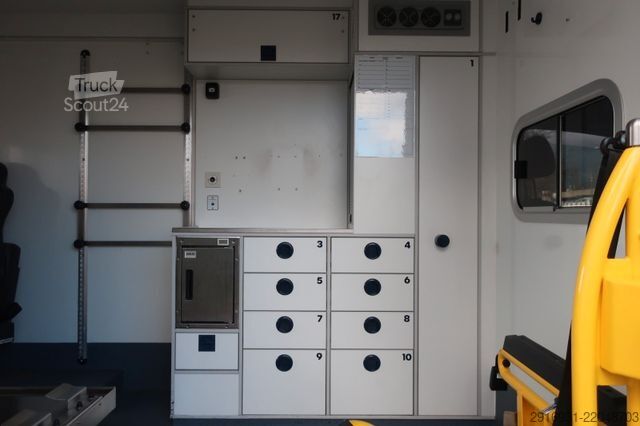 Samochód strażacki MERCEDES-BENZ Sprinter II 316 CDI/RTW/Klima/Kamera/FN: 37-01