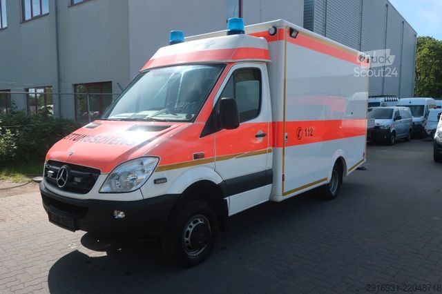 Camión de bomberos MERCEDES-BENZ Nr.B11 Sprinter 516CDI 4X4 RTW / Kamera /