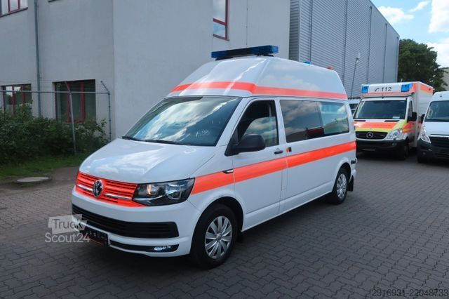 Camión de bomberos VOLKSWAGEN Nr. B93 T6 Hochdach lang/ KTW / Klima / DSG /SHZ