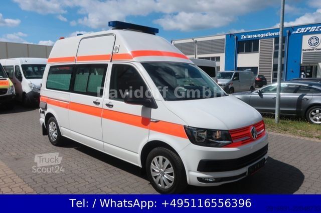 Camión de bomberos VOLKSWAGEN Nr. B93 T6 Hochdach lang/ KTW / Klima / DSG /SHZ