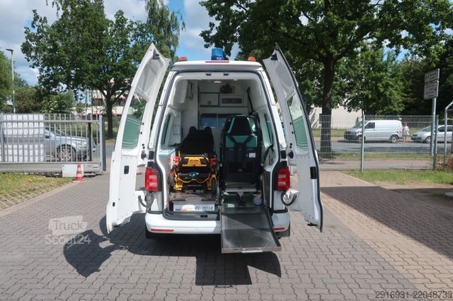 Camión de bomberos VOLKSWAGEN Nr. B93 T6 Hochdach lang/ KTW / Klima / DSG /SHZ