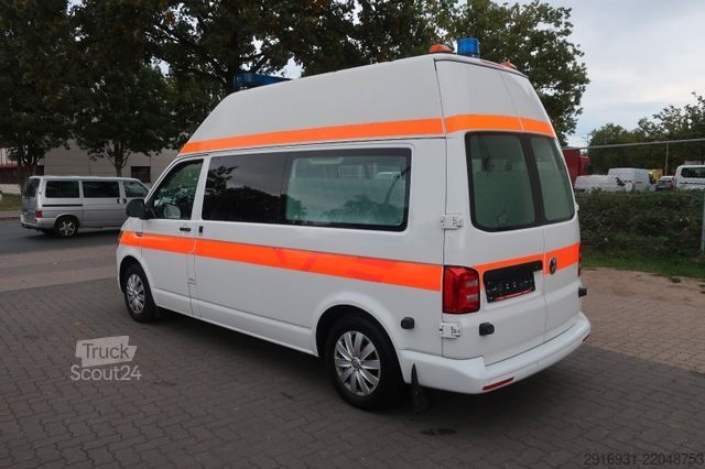 Camión de bomberos VOLKSWAGEN T6 KTW Hochdach lang 1. Hand/ SHZ / Fzg. Nr:A1