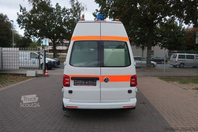 Camión de bomberos VOLKSWAGEN T6 KTW Hochdach lang 1. Hand/ SHZ / Fzg. Nr:A1