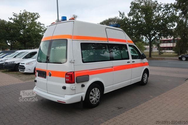 Camión de bomberos VOLKSWAGEN T6 KTW Hochdach lang 1. Hand/ SHZ / Fzg. Nr:A1