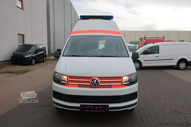 Camión de bomberos VOLKSWAGEN T6 KTW Hochdach lang 1. Hand/ SHZ / Fzg. Nr:A1