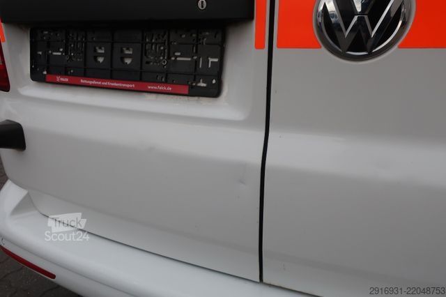 Camión de bomberos VOLKSWAGEN T6 KTW Hochdach lang 1. Hand/ SHZ / Fzg. Nr:A1