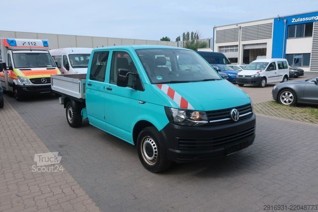 Пікап-фургон VOLKSWAGEN Nr.86 T6 Pritsche DoKa Lang / 1.Hand / AHK