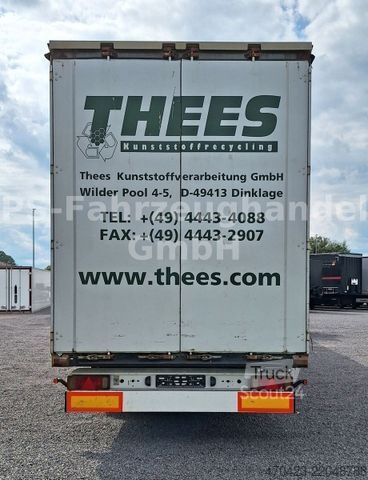 Отворено полуремарке с брезент KRONE SZP 18*MegaLiner*2 Achs*Edscha*SAF