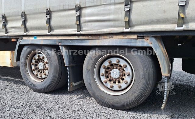 Отворено полуремарке с брезент KRONE SZP 18*MegaLiner*2 Achs*Edscha*SAF