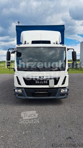 Фургон-шторник MAN TGL 7.190 4x2 BL*LBW*Edscha*seitl. Schiebeplane
