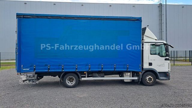 Фургон-шторник MAN TGL 7.190 4x2 BL*LBW*Edscha*seitl. Schiebeplane