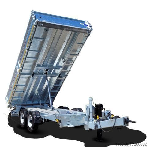 Trijų pusių savivartis priekaba WOERMANN Gala 119.51/242 Exclusive