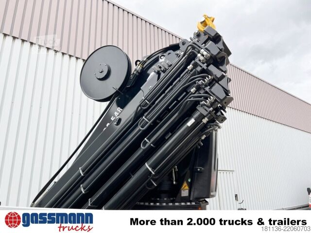 LKW mit Pritsche (offen) MAN TGX 26.510 6x2-4 LL, Hiab X-HiPro 548 E-8 Kran ,