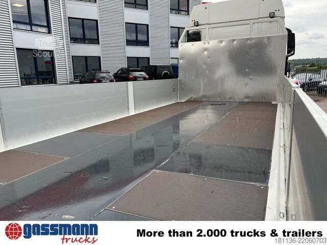 LKW mit Pritsche (offen) MAN TGX 26.510 6x2-4 LL, Hiab X-HiPro 548 E-8 Kran ,
