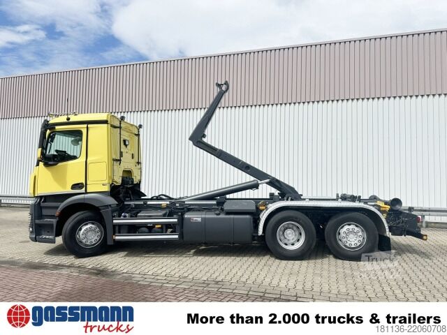 Крюковой мусоровоз Mercedes-Benz Antos 2543 6x2-4, Meiller RK 20.70, Funk-Kli-Ret