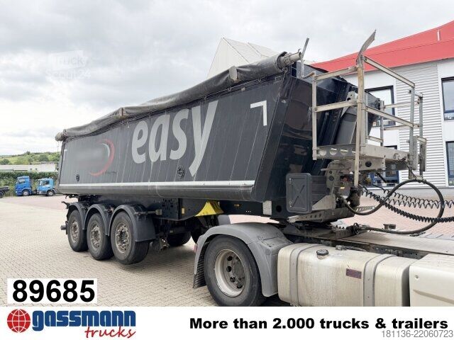 Tippsemitrailer Schmitz SKI 24 SL 7.2, Liftachse, Alumulde ca. 26m³