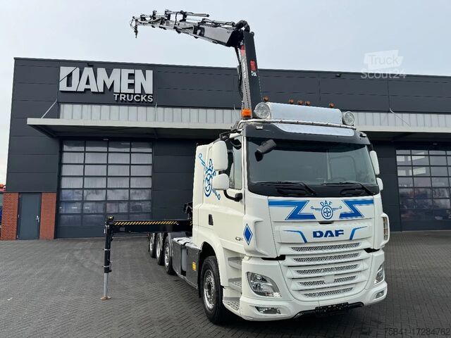 Systém ramene s hákem DAF CF 85.480 8x2 Haakarm + HIAB 232 E-5 Hipro