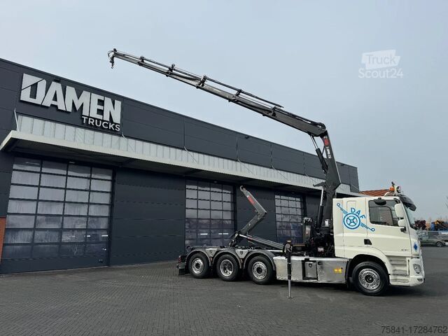 Systém ramene s hákem DAF CF 85.480 8x2 Haakarm + HIAB 232 E-5 Hipro