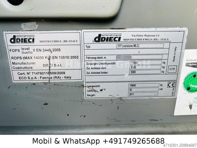 Teleskopski nakladalnik DIECI Icarus 40.14 Turbo 4x4 *Gabel+Schaufel/14m/4T