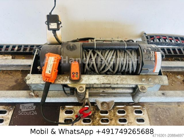 Avtoprikolica za prevoz vozil  FTEC Autotransport Tandem *Rampe/Seilwinde