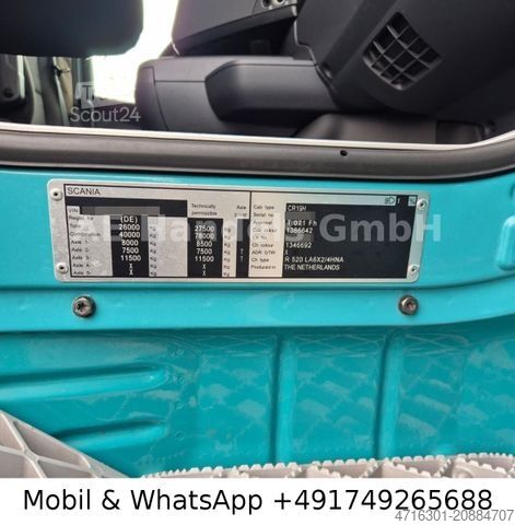 Trattore stradale standard SCANIA R520 V8 TopLine BL 6x2 *Retarder/ACC/Lenk+Lift