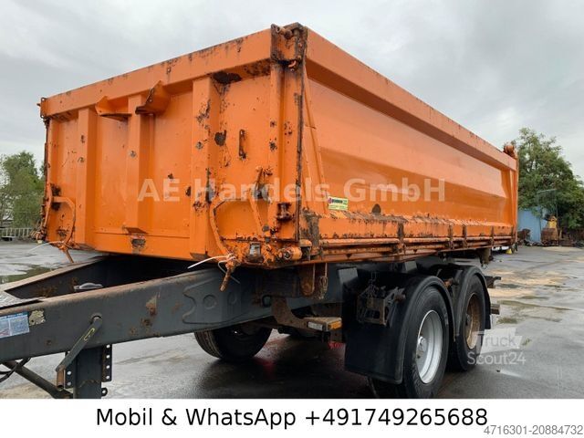 Remorcă basculantă trilaterală MEILLER MZDA 18/21 DreiSeitenKipper Tandem *11m³/Wabco