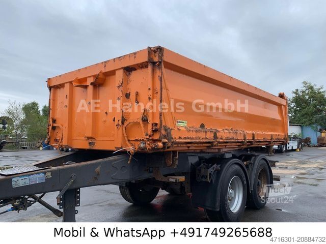 Remorcă basculantă trilaterală MEILLER MZDA 18/21 DreiSeitenKipper Tandem *11m³/Wabco