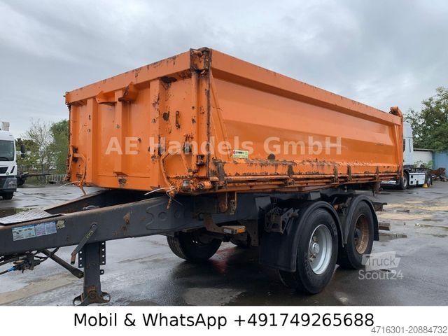Remorcă basculantă trilaterală MEILLER MZDA 18/21 DreiSeitenKipper Tandem *11m³/Wabco