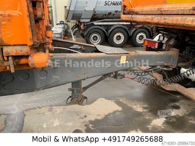Remorcă basculantă trilaterală MEILLER MZDA 18/21 DreiSeitenKipper Tandem *11m³/Wabco
