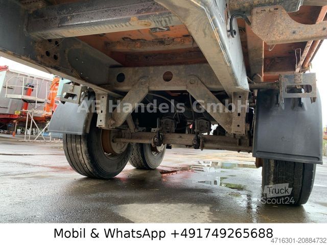 Remorcă basculantă trilaterală MEILLER MZDA 18/21 DreiSeitenKipper Tandem *11m³/Wabco