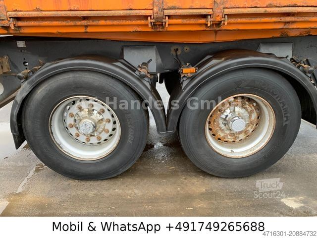 Remorcă basculantă trilaterală MEILLER MZDA 18/21 DreiSeitenKipper Tandem *11m³/Wabco