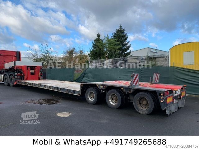 Semirremolque de plataforma baja GOLDHOFER STZ-VL3-33/80A Teleskop *Funk/3xLenk/Luft/BPW