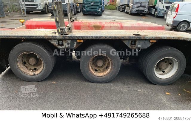Semirremolque de plataforma baja GOLDHOFER STZ-VL3-33/80A Teleskop *Funk/3xLenk/Luft/BPW