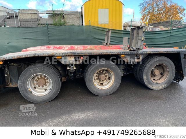 Semirremolque de plataforma baja GOLDHOFER STZ-VL3-33/80A Teleskop *Funk/3xLenk/Luft/BPW