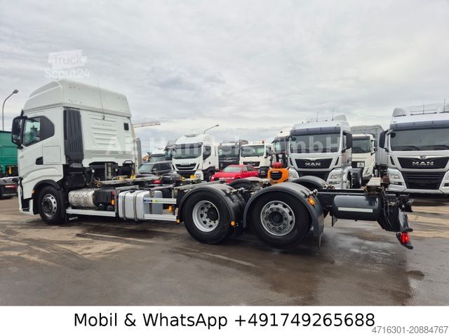 Değiştirilebilir kasalı kamyon IVECO S-WAY 510 AS LL 6x2 BDF *Retarder/2xTank/AHK/ACC