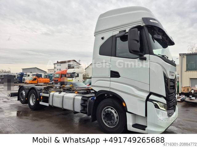Değiştirilebilir kasalı kamyon IVECO S-WAY 510 AS LL 6x2 BDF *Retarder/2xTank/AHK/ACC