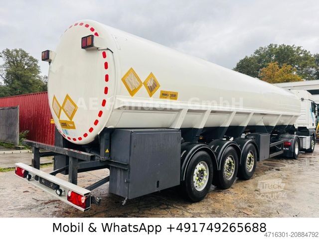 Cisterna polpriklopnik HENDRICKS Goch Alustar *41m³/Mineralöle-Klasse-3/Alcoa/ADR