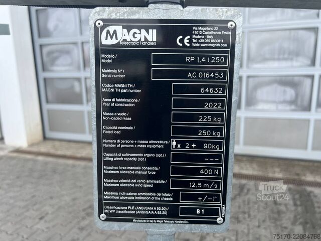 Работна кошница Magni / Кошница за поддръжка на дървета / 250 кг / 2022 Демо Magni Arbeitskorb / Baumpflegekorb / 250 kg / 2022 DEMO